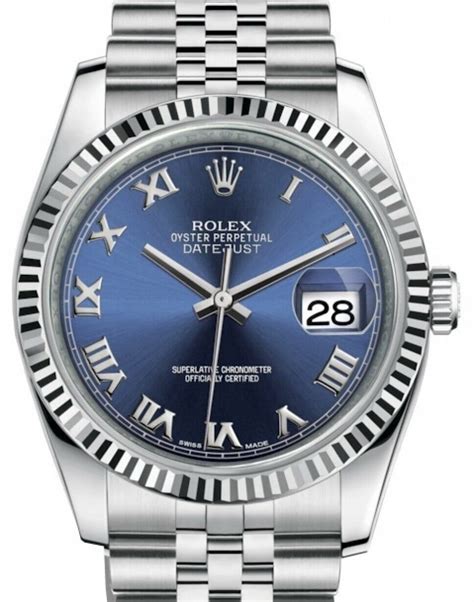 rolex referenze116234|rolex datejust 36 blue dial.